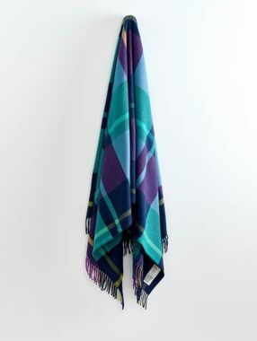 Avoca Cashmere Blend Wool Throw Blanket - Knights Watch - New With Tags